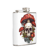 夢サイケデリック：ワンダーランドのスカル フラスク (右)