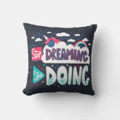 夢ストップを見てシャド黒の実行を開始 クッション (正面)