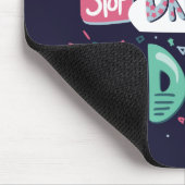 夢ストップを見て、ダークブルーを始める マウスパッド (コーナー)