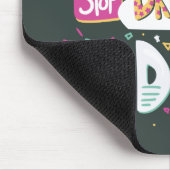 夢ストップを見て、森の緑を始める マウスパッド (コーナー)