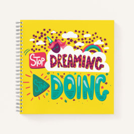 夢ストップ見、黄色の実行を開始 ノートブック