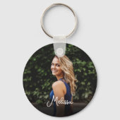 夢パーソナライズされたで信じ写真を実現 キーホルダー (裏面)