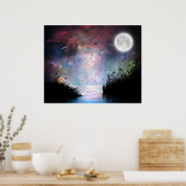 夢プリント_1 ポスター (キッチン)