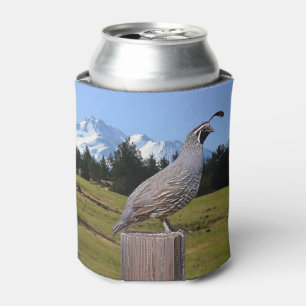 夢ポイントのウズラ 缶クーラー