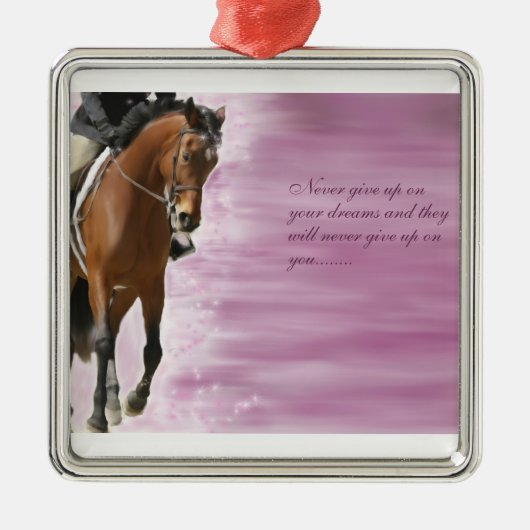 夢ポスターオーナメント メタルオーナメント (正面)