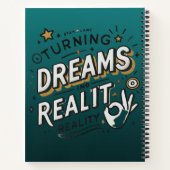 夢与えに決して出ない ノートブック (裏面)