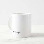 夢住んでいます コーヒーマグカップ (正面左)