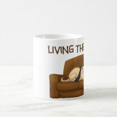 夢住んでいます コーヒーマグカップ (中央)