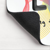 "夢住んでいます" マウスパッド (コーナー)