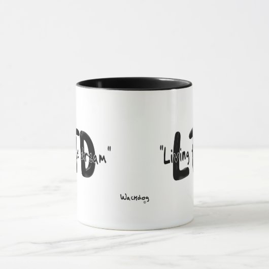 夢住んでいます マグカップ (中央)