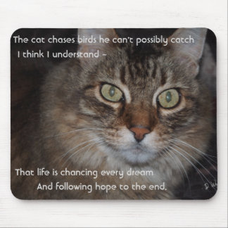 夢保を追う – Cat Mouse pad マウスパッド
