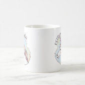 夢保中で コーヒーマグカップ (中央)