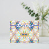 夢信じのエネルギーはがき ポストカード (スタンド正面)