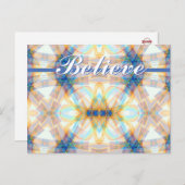 夢信じのエネルギーはがき ポストカード (正面/裏面)