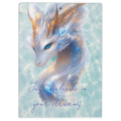 夢信じのドラゴン クリップボード (裏面)