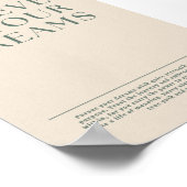 夢信じのポスターカスタム ポスター (角)