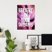 夢信じのポスター ポスター (ホームオフィス)