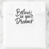 夢信じの中で スクエアシール (バッグ)