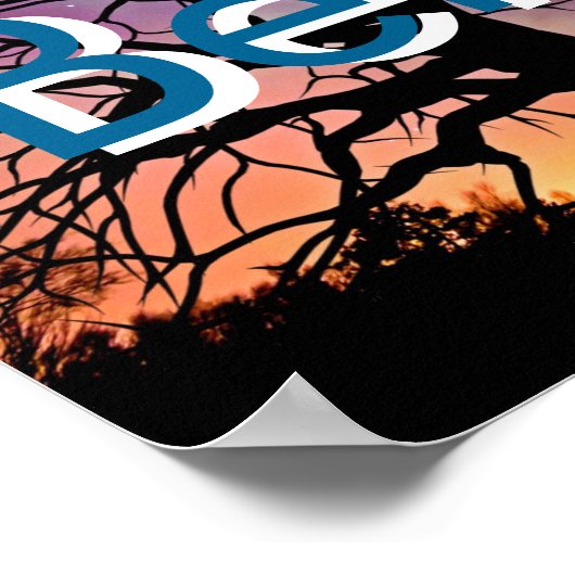 夢信じの中 ポスター (角)