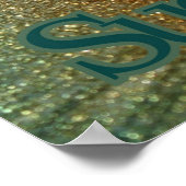 夢信じの成功のやる気を起こさせるタイポグラフィ ポスター (角)