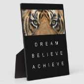 夢信じを見る フォトプラーク (側面)