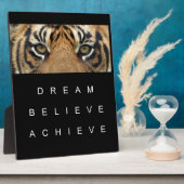 夢信じを見る フォトプラーク (側面)