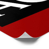 夢信じ女子バレーボールポスター ポスター (角)