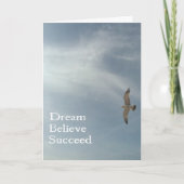 夢信じ成功 カード (正面)