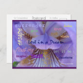 夢失ったの中で | ブルービーチソング™はがき ポストカード (正面/裏面)