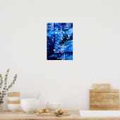 夢後を追のキャッチャーのグラフィックアート ポスター (キッチン)