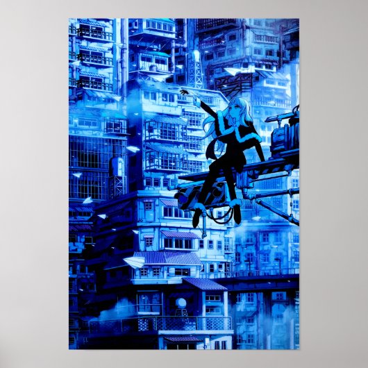 夢後を追のキャッチャーのグラフィックアート ポスター (正面)