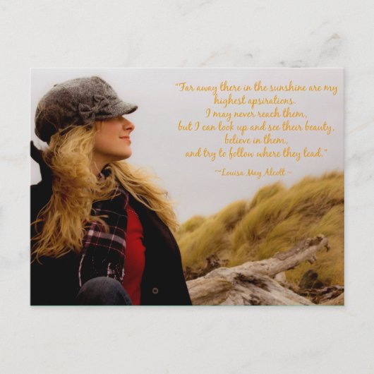 夢後を追のポストカード ポストカード (正面)