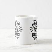 夢後を追のマグカップ コーヒーマグカップ (中央)