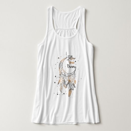 夢後を追の夢 タンクトップ (デザイン正面)
