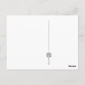 「夢後を追の引用文はこ感動的の」 ポストカード (裏面)