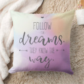 夢後を追の枕 クッション (ブランケット)