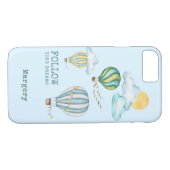 夢後を追の水の色お湯の風船 Case-Mate iPhoneケース (裏面(横))