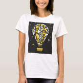 夢後を追の風船 Tシャツ (正面)