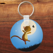 夢後を追をキャットする – keychain キーホルダー (正面)