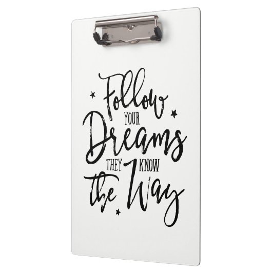 夢後を追を見よ。彼らは道を知っている。 クリップボード (左)