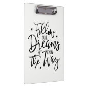 夢後を追を見よ。彼らは道を知っている。 クリップボード (右)