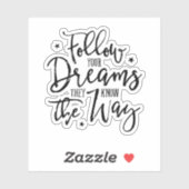 夢後を追を見よ。彼らは道を知っている。 シール (シート)