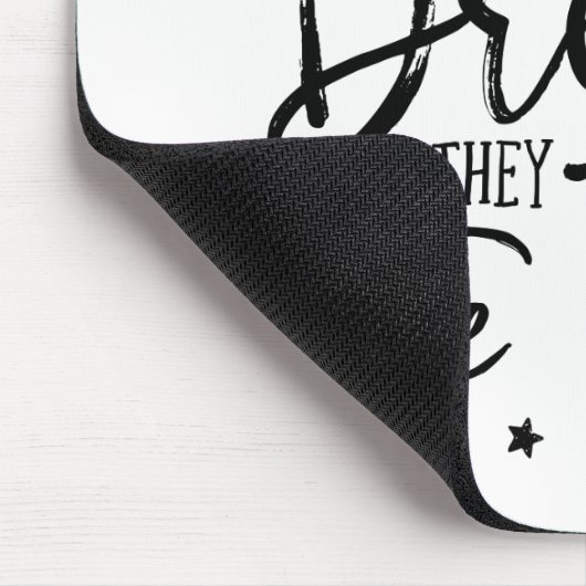 夢後を追を見よ。彼らは道を知っている。 マウスパッド (コーナー)