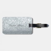 夢後を追、キラキラ、ヒール、ヴィオリン鍵 ラゲッジタグ (裏面横)