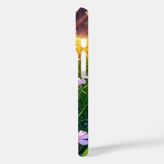 夢心地のアニメ夏の草原 Case-Mate iPhoneケース (裏面 / 左)