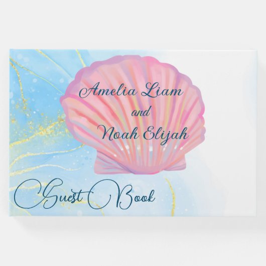 夢心地のビーチ結婚式 ゲストブック (正面)