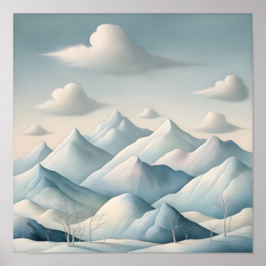 夢心地の冬のワンダーランド ポスター (正面)