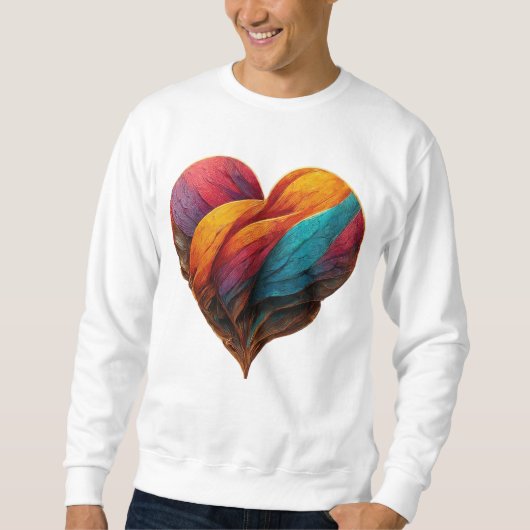 夢心地の男たち スウェットシャツ (正面)