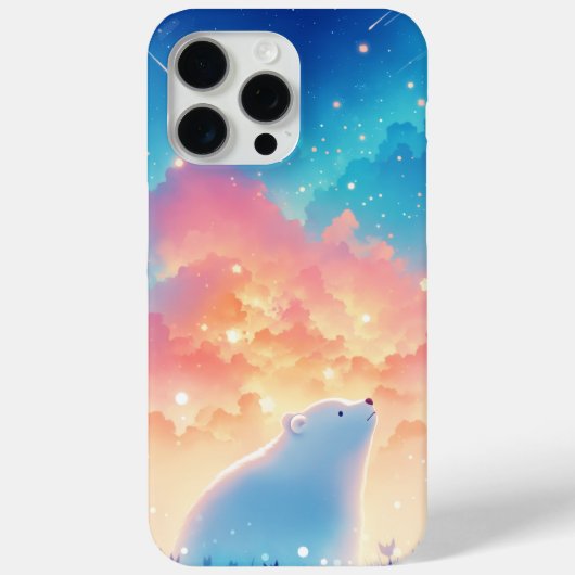 夢想するホッキョクグマ Case-Mate iPhoneケース (裏面)