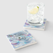 夢想冬ワンダーランドライト ストーンコースター (横)